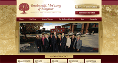 Desktop Screenshot of brodowskiandmccurry.com